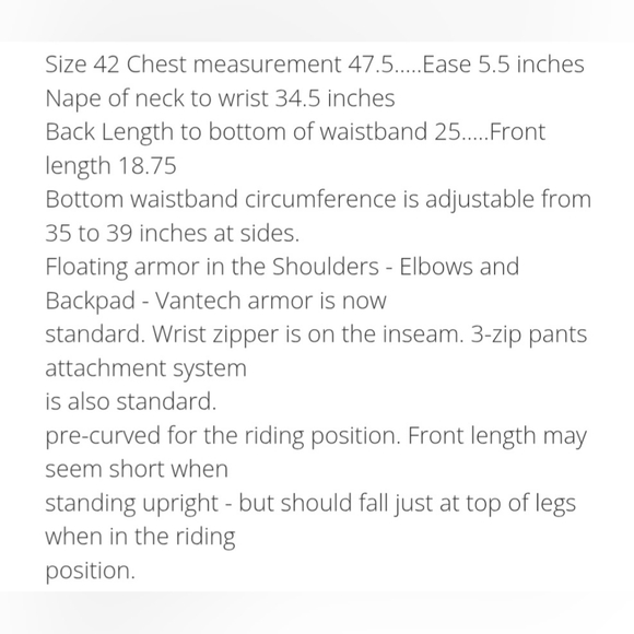 Vanson Leathers MK2 CSRX Sport Rider Jacket - Picture 5 of 16